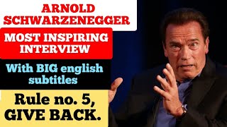 GIVE BACK; Best Motivational Speech Video|Arnold Schwarzenegger Motivational speech|Powerful speech