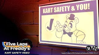 Five Laps at Freddy's - Kart Safety Video