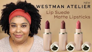 NEW Westman Atelier Lip Suede Matt Lipstick – Je Reve – Lou Lou – Rue