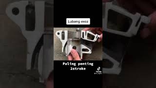 Cerita lubang ekzos penting untuk 2stroke