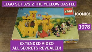 Unlocking Childhood Memories: 1978 Yellow Castle Reveal & Build #lego #legoland