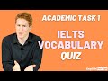 IELTS Vocabulary Quiz | Academic Task 1