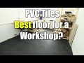 Best Floor for a Workshop? Installing PVC tiles from Fortelock