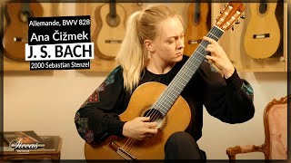 Ana Čižmek plays Allemande from BWV 828 by J. S. Bach on a 2000 Sebastian Stenzel