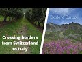 Overland Europe Adventure|Crossing border Switzerland to Italy|Discover Europe| Richel B Malta