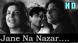 Jaane Na Nazar (HD) -  Lata, Mukesh - Aah 1953  - Music Shankar Jaikishan - Raj Kapoor Hits