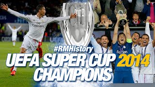 🔥 UEFA Super Cup 2014 | Real Madrid 2-0 Sevilla | 2 Cristiano goals!