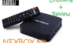 Unboxing \u0026 Review Nexbox N9 | GearBest |