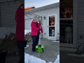 official review of snow shovel from tiktok. adaptive onehand onehanded shoveling greenworks