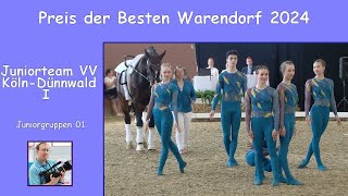 Juniorteam VV Köln-Dünnwald I  - Juniorgruppen 01 - Preis der Besten Warendorf 2024