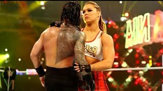 Ronda Rousey KISS Roman Reigns  Love 2021