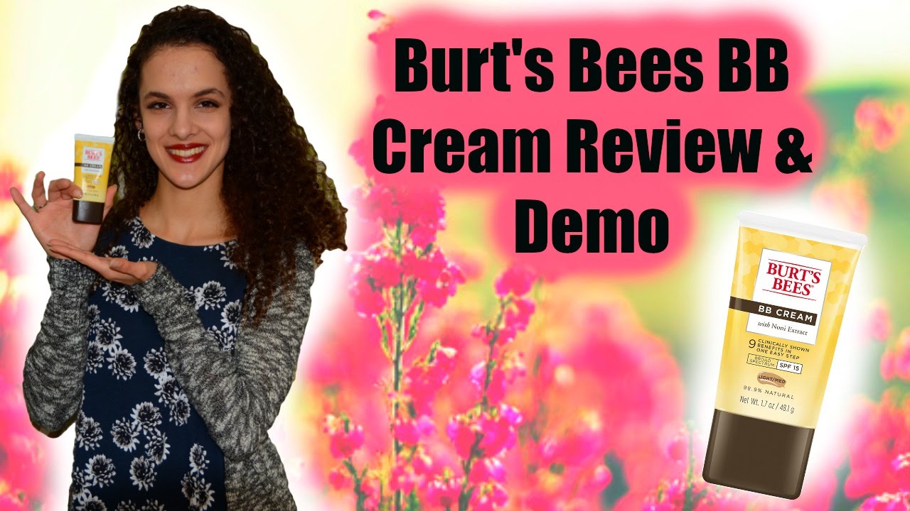 New Drugstore Product | Burt's Bees BB Cream: Review And Demo - YouTube