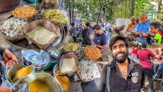 This Famous Food Cart Sell Authentic Brahmana Prasadam in Breakfast | Indian Street Food