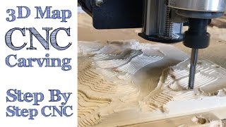 Making a 3D Mountain Table - CNC