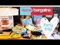 HUGE HOME BARGAINS PARTY PREP HAUL || HOME BARGAINS BIRTHDAY EDITION