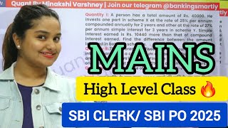 High Level Mains Most Expected Questions | SBI CLERK Mains / PO 2025 | Day -07 Pushpa Minakshi