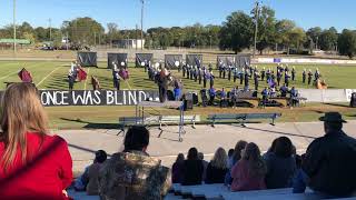 I once was blind but now I see ! Bruce high school marching band 2019