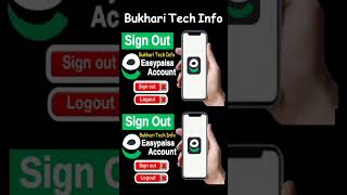 How to logout from easypaisa app||Easypaisa account logout karne ka tarika||Easypaisa account logout