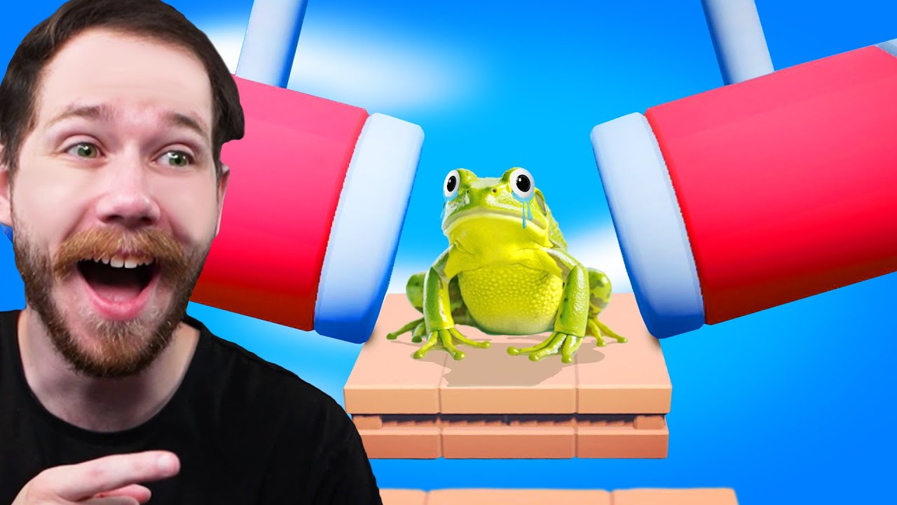 This Frog Jump Game Is Hilarious Youtube