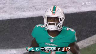 Chase Edmonds DROPS TD \u0026 Dolphins settle for a field goal