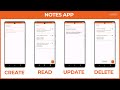 Notes App - CRUD SQLite Database in Android Studio using Kotlin | Create Read Update Delete Data
