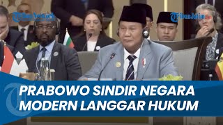 Merasa Ngeri, Prabowo: Negara yang Anggap Dirinya Modern dan Beradab Bisa Langgar Hukum Humaniter