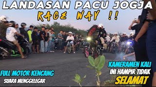 Landasan Pacu Raceway Pantai Depok Yogyakarta‼️Full Motor Kencang‼️Disini Tempatnya Orang Senang‼️