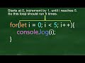 Javascript Loops Part 1