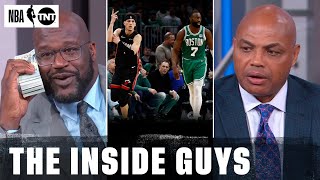 Shaq Bet The Heat Would Win By 10 And IT HAPPENED! 👀 | Inside reacts to MIA-BOS