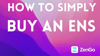 How to buy and register an ENS domain name with ZenGo wallet