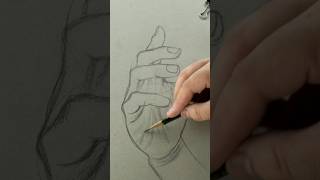 Effortless hand outlining technique 😍 #shorts #drawing