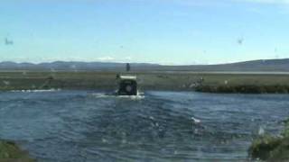 Discovery 3 fording on F88 to Askja - Iceland