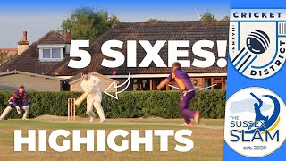 CRICKET DISTRICT XI HIGHLIGHTS - with commentary! Match #3 vs Polegate Pythons