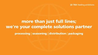 TNA Solutions - The company that revolutionised the snack industry