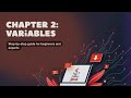 Chapter 2: 👉 Java Variables Explained | Beginners Guide to Java Programming