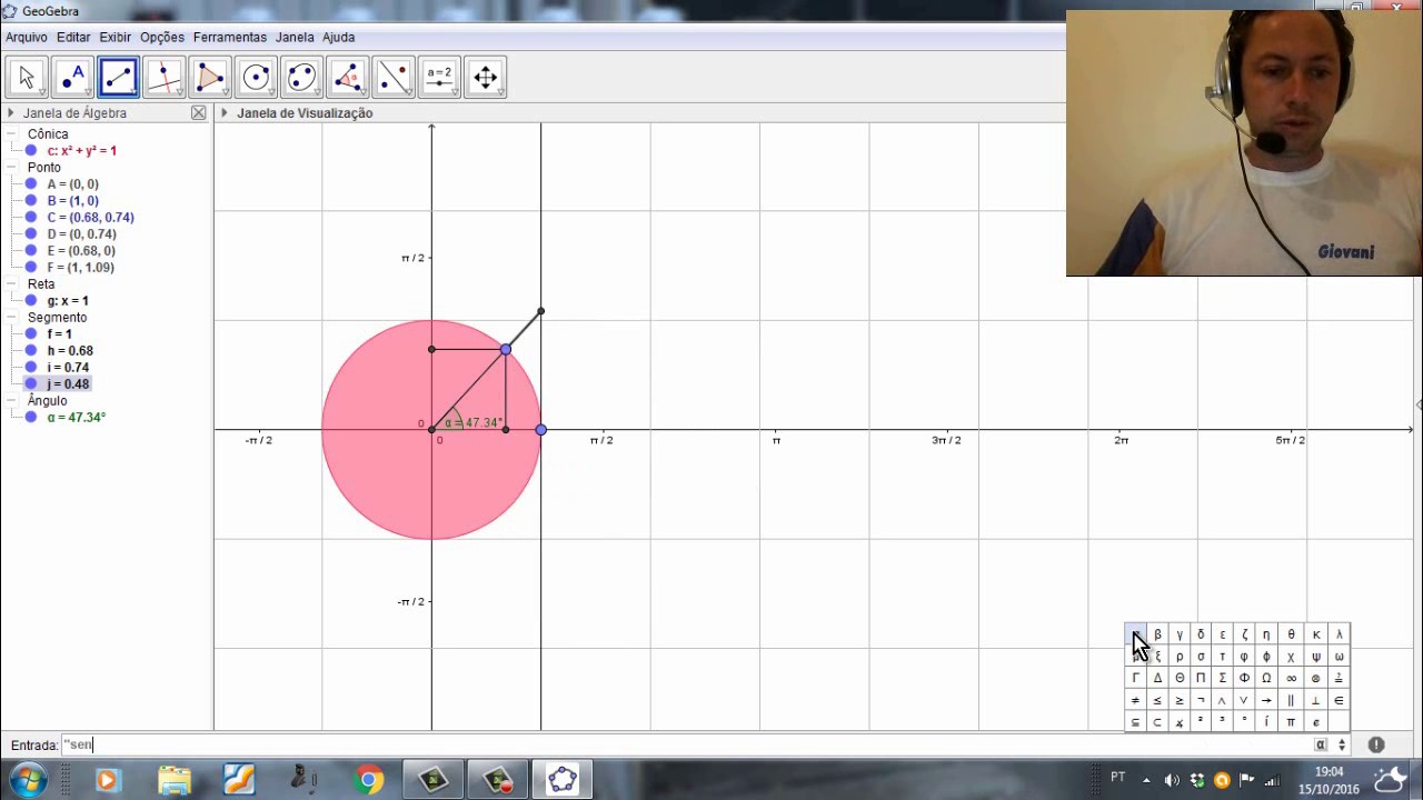 Vídeo-aula Com O Uso Do Geogebra - YouTube