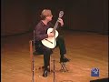 jason vieaux plays fernando sor at the new york guitar festival