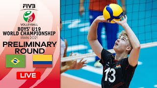 BRA vs. COL - Full Match | Group Phase | Boys U19 World Champs 2021