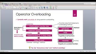 Java for Scientific Computing: Symbolic Math -- Part 1