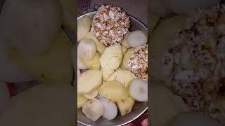 বলোতো বন্ধুরা এখানে কি কি প্রসাদ আছে #food #cooking #highlights #viralvideo