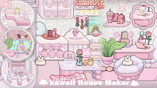 FREE KAWAII BUBBLE GLAM FAMILY OF (6) HOUSE BUILD. STARDUSTCITY #avatarworld