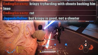 159 Kenobi CHEATING killstreak on Naboo | Supremacy | Star Wars Battlefront 2