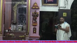 SriSatyajnanaTeertaraAradhane_Anuvada,Pravachana@SriUttaradiMatha.TriplicaneChennai5_01Feb2023