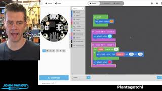 MakeCode Minute: Maker Gemma M0 @adafruit @johnedgarpark #adafruit @MSMakeCode #makecode