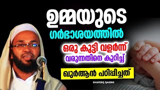 ഒരു കുട്ടിയുടെ ജനനത്തെ കുറിച്ച് ഖുർആനിൽ പറയുന്ന കാര്യങ്ങൾ | Islamic Speech Malayalam