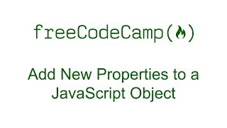Add New Properties to a JavaScript Object - Free Code Camp