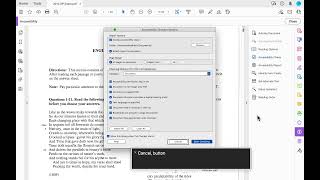 PDF Accessibility Check with Screen Reader Demo