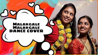 Malargale Malargale - DANCE COVER by Kavya & Sneha