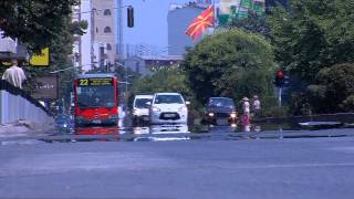 46 степени измерени во Скопје - Македонија сеуште во жолт аларм