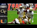 Georgia Tech vs. Miami Condensed Game | ACC Football 2019-20